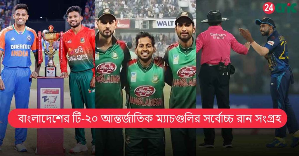 বাংলাদেশের টি-২০ আন্তর্জাতিক ম্যাচগুলির